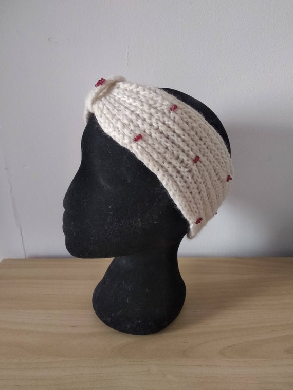 vintage hand made headband 40s 50s 60s 70s 80s 194