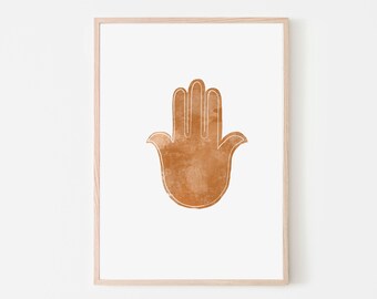 Hamsa Hand Printable Etsy