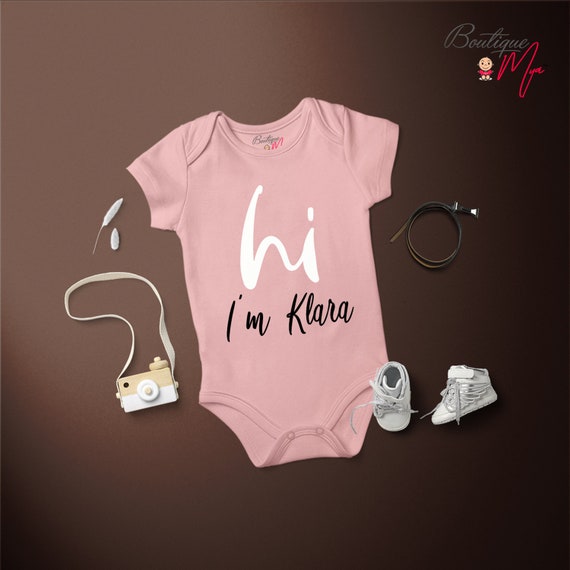 personalised baby suit