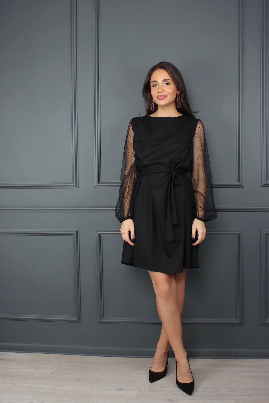Robe Noir Un Jour Ailleurs Robes HabillÃ©es Cocktail Robes