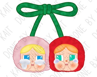 キーホルダー・アクリルキーホルダー CRYBABY Love You Cherry Much New Genuine Crybaby Love You Cherry Much Series Fashion