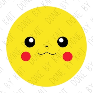 PIKACHU | png | image uniquement | Images de montagnes russes de voiture | Dessous de verre pour voiture | Fichier PNG de montagnes russes de voiture