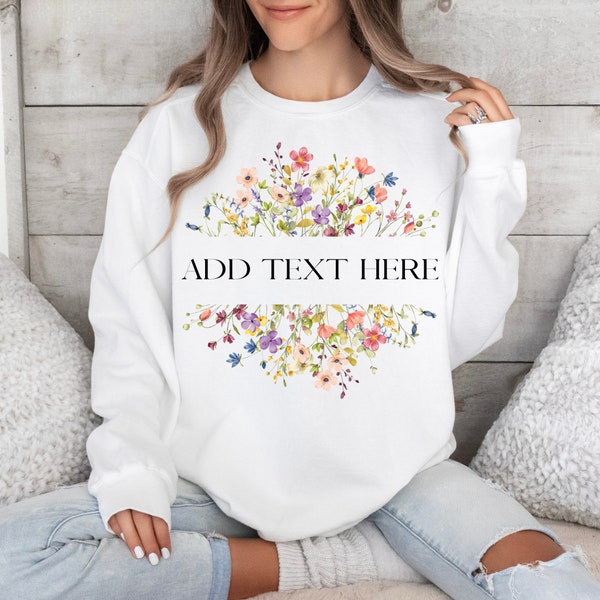 Wildflower Custom Sublimation PNG Floral Watercolor Designs Downloads PNG For Mom Grandma Nana Mother's Day PNG Digital Design