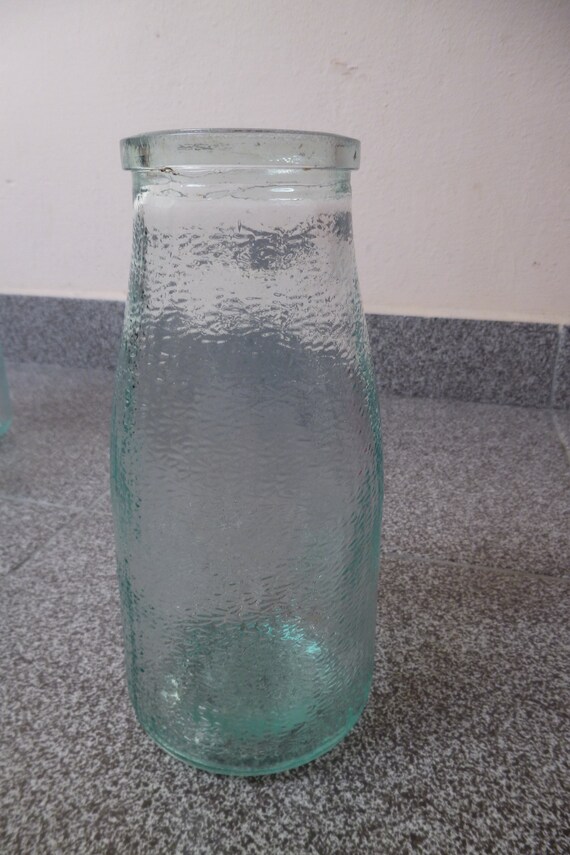 Vintage Glass Jar Thermal Glass Vase Retro Storage Jar Etsy