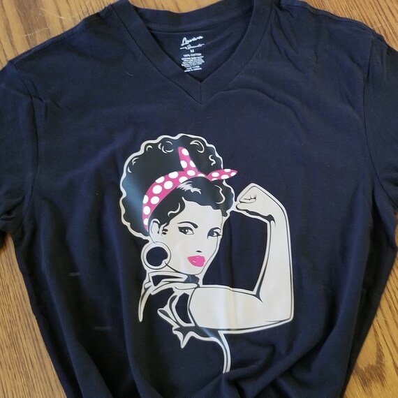 plus size girl power shirt