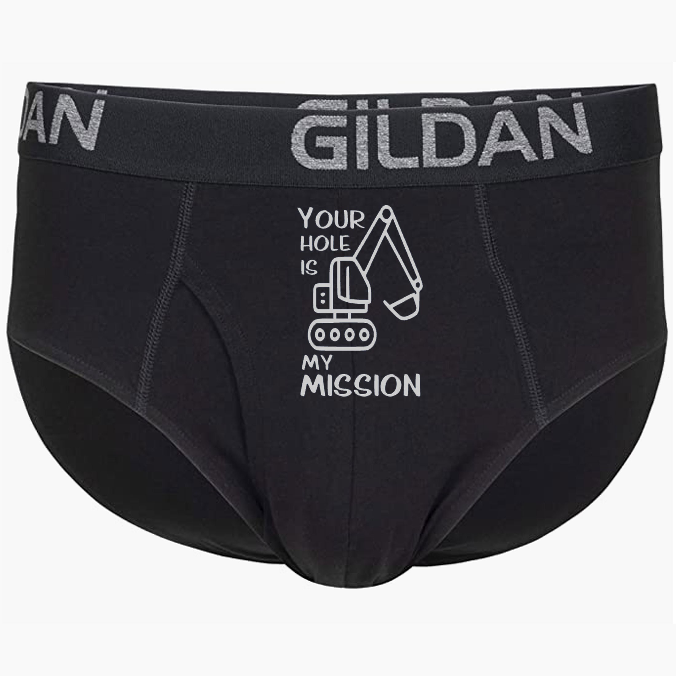 Naughty Gift for Construction Worker, Your Hole is My Mission Underwear