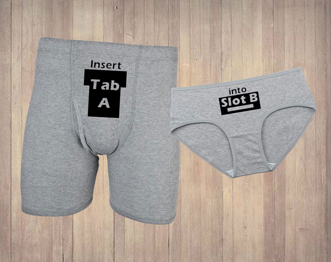 Funny couple gift insert tab a into slot b gift for couple Etsy