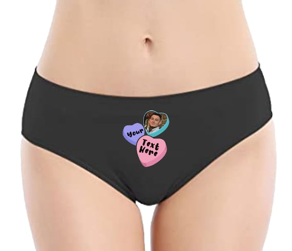 Naughty Panties With Your Face, Personalized Lingerie, Valentine