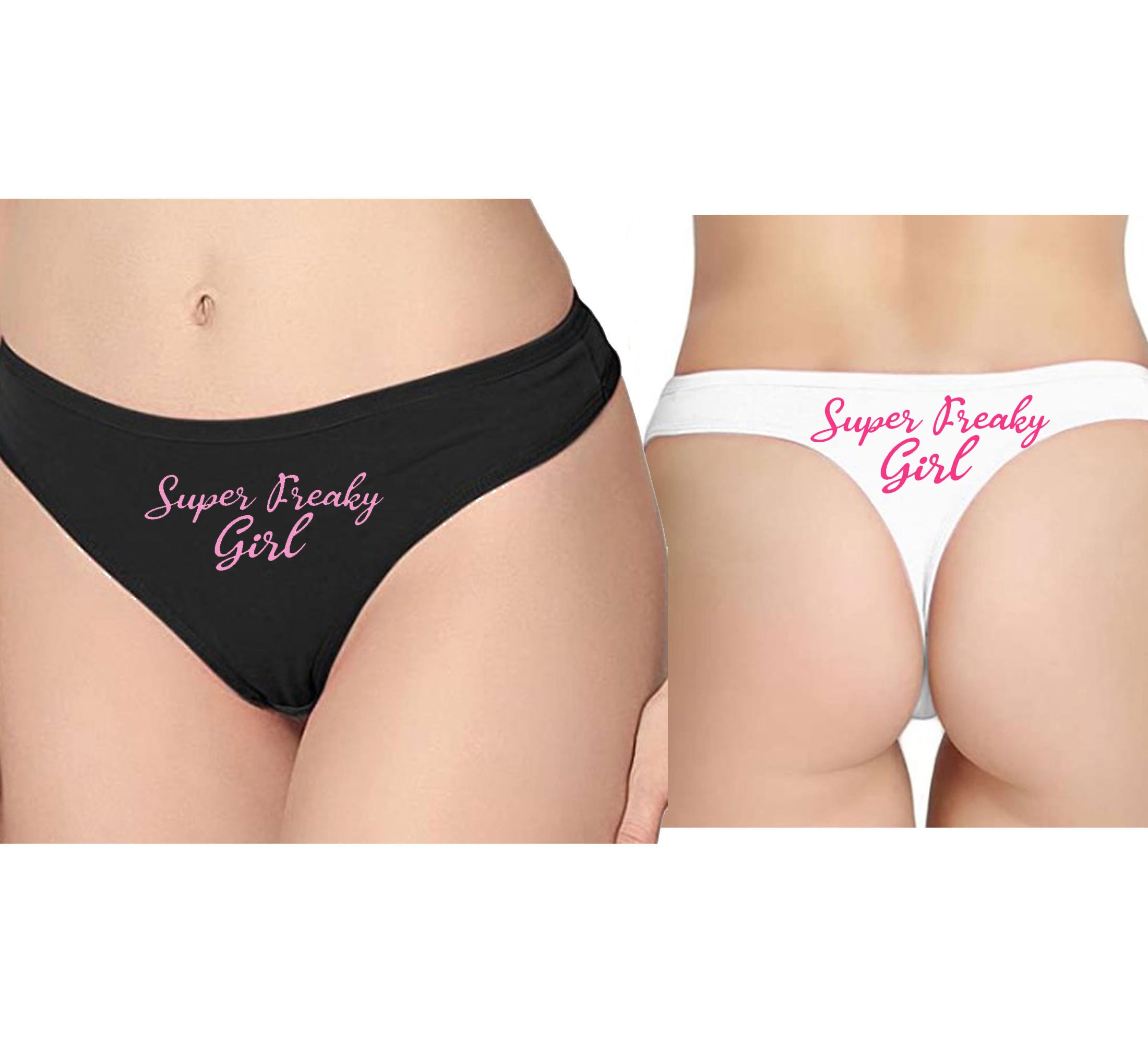 Women Daddy Slut Funny Print Panty Thong Cheeky Panties Briefs Underwear  Knicker