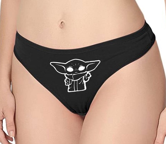 Plus Size - Star Wars Grogu Valentine Cotton Mid-Rise Cheeky Panty