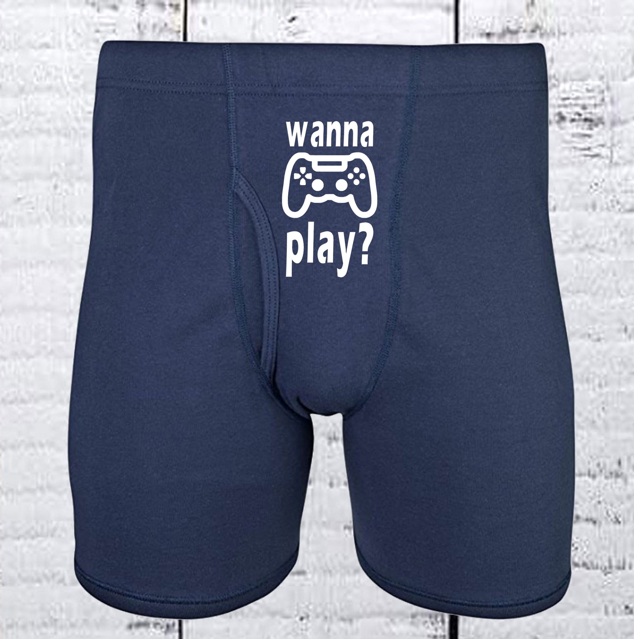 Play With Me Video Game Women Briefs & Men Boxer Briefs