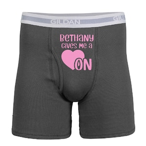 Valentine Boxers. Naughty Boxers. Hilarious Gift. Man. Husband