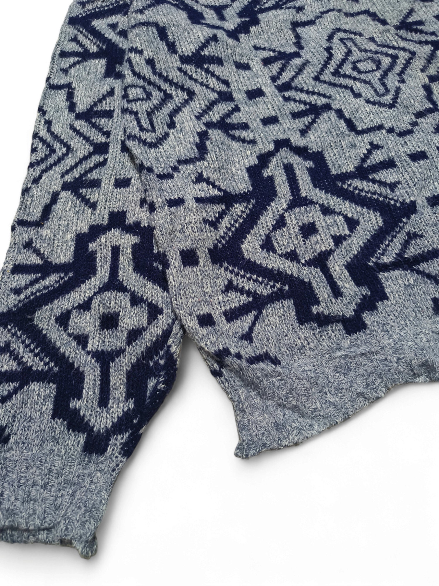 Vintage 90s Knit Sweater: Aztec Navajo Pattern, Made in USA - Etsy