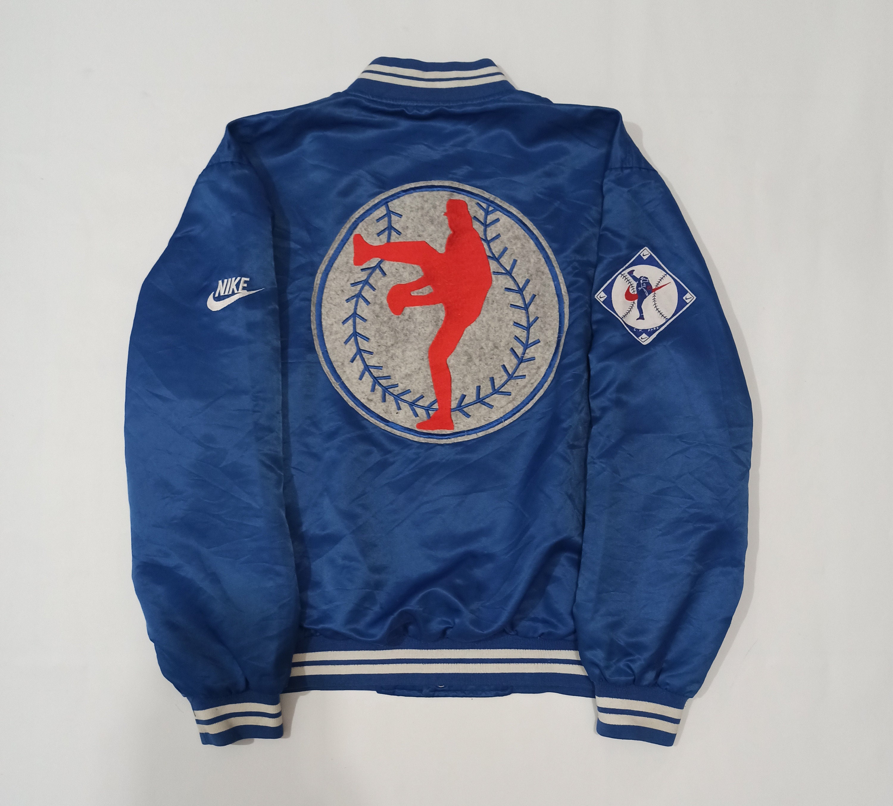 RARE Vintage 90s Nike Baseball Varsity Jacket -  Israel