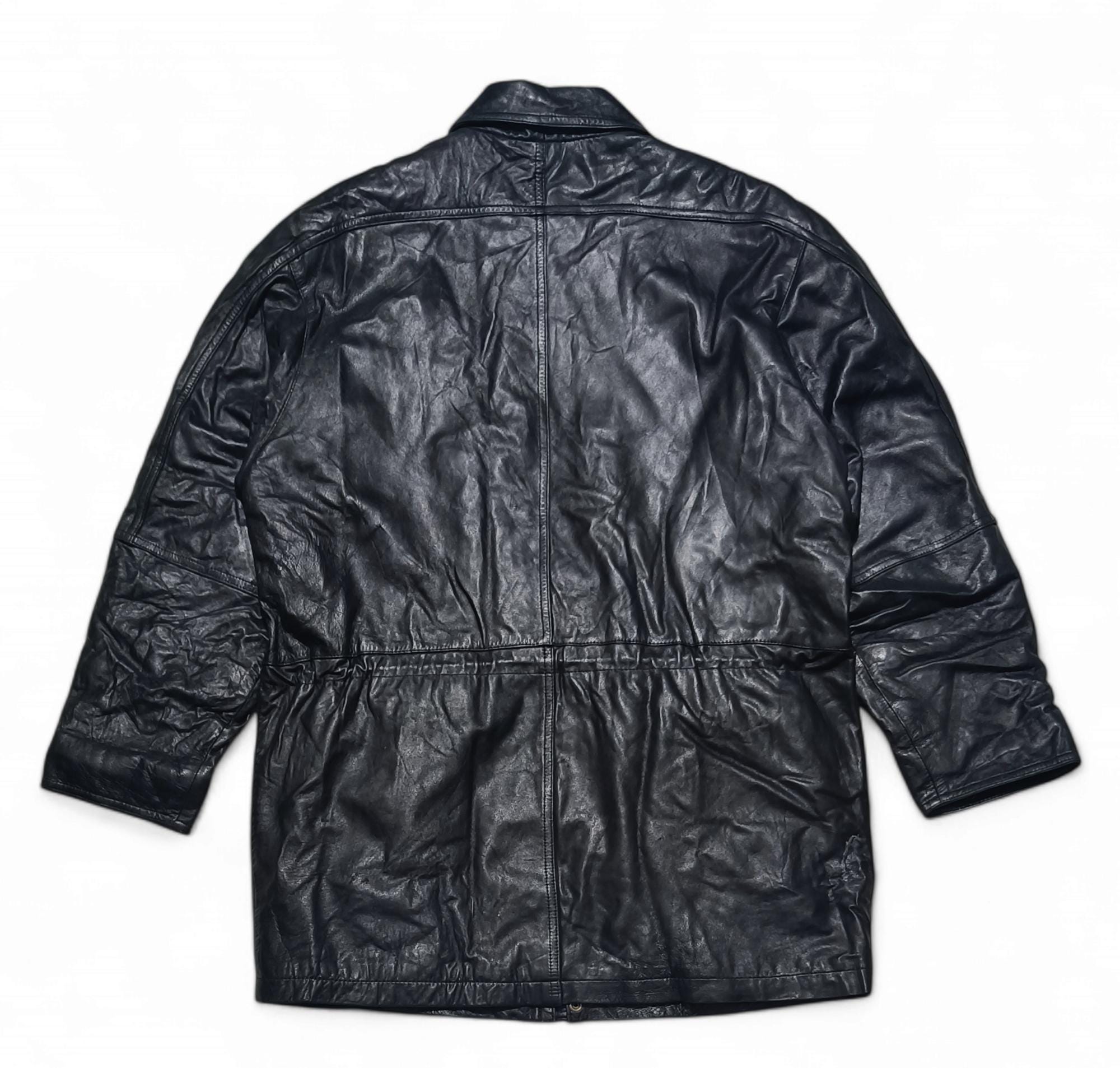 Women's Y2K Vintage Oversized Jacket Fairy Grunge Crop PU