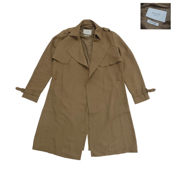 Massimo Dutti, Vintage MASSIMO DUTTI Women's Trench Coat
