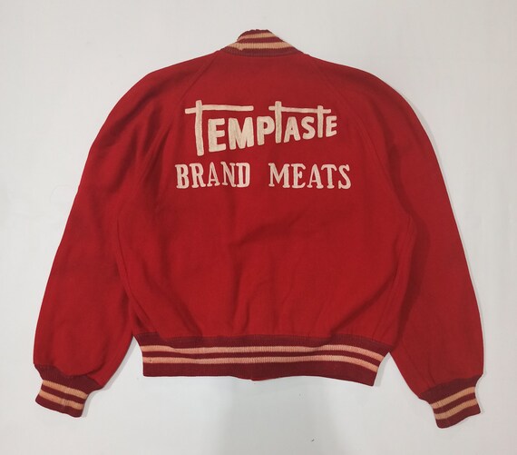 Vintage 40s 50s Butwin Temptaste Brand Meats Wool