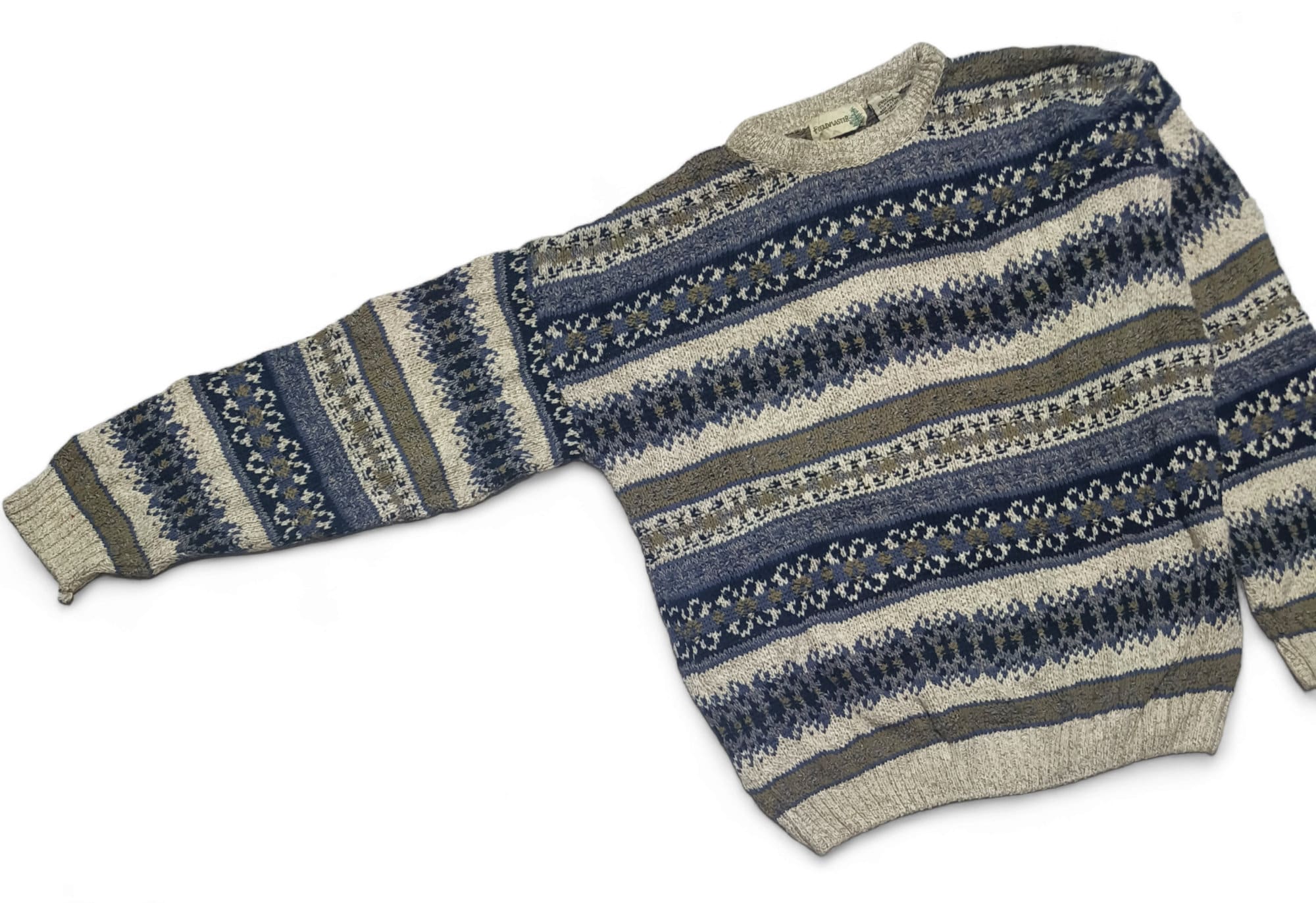 Pull Vintage Fieldmaster à Carreaux – Flanelle 1/4 Zip – Taille M – Homme