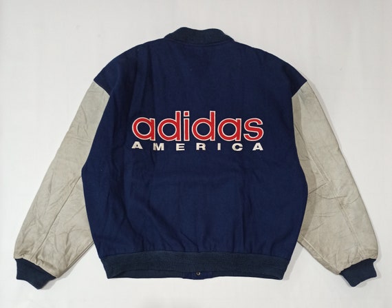 adidas letterman jacket