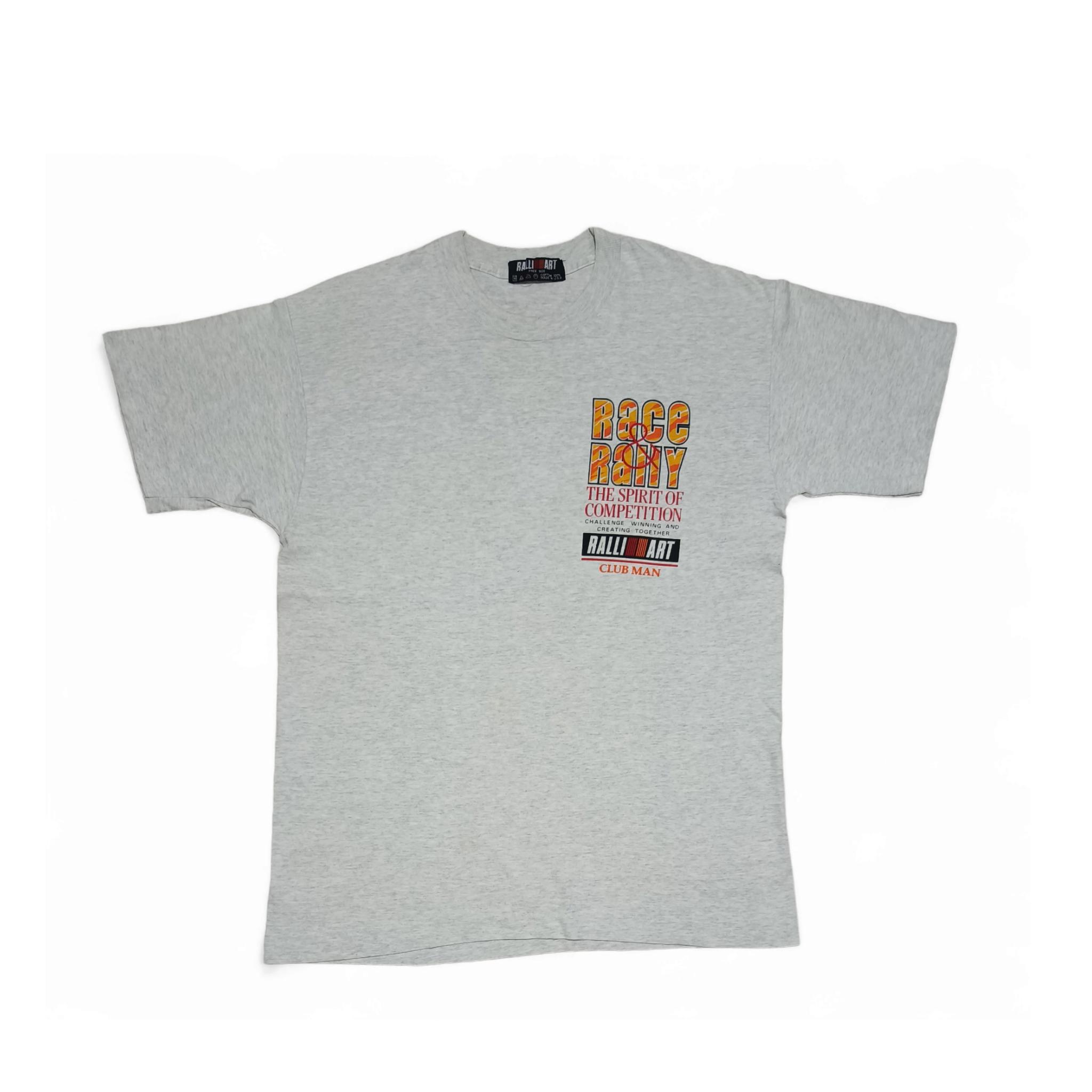 Vintage MITsubibus Ralliart Club Man Rasse & Sammlung T-Shirt Tshirt JDM
