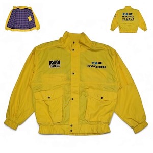 Vintage 90s Yamaha DX Motorcycle Racing Jacket JDM