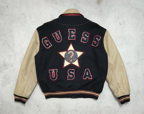Guess vintage top leather jacket
