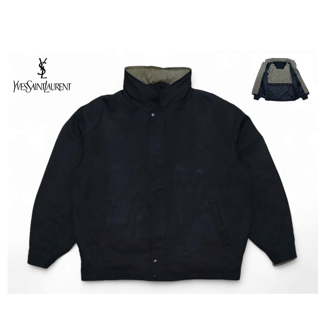 Vintage - Yves Saint Laurent Black Jacket: Retro French Designer