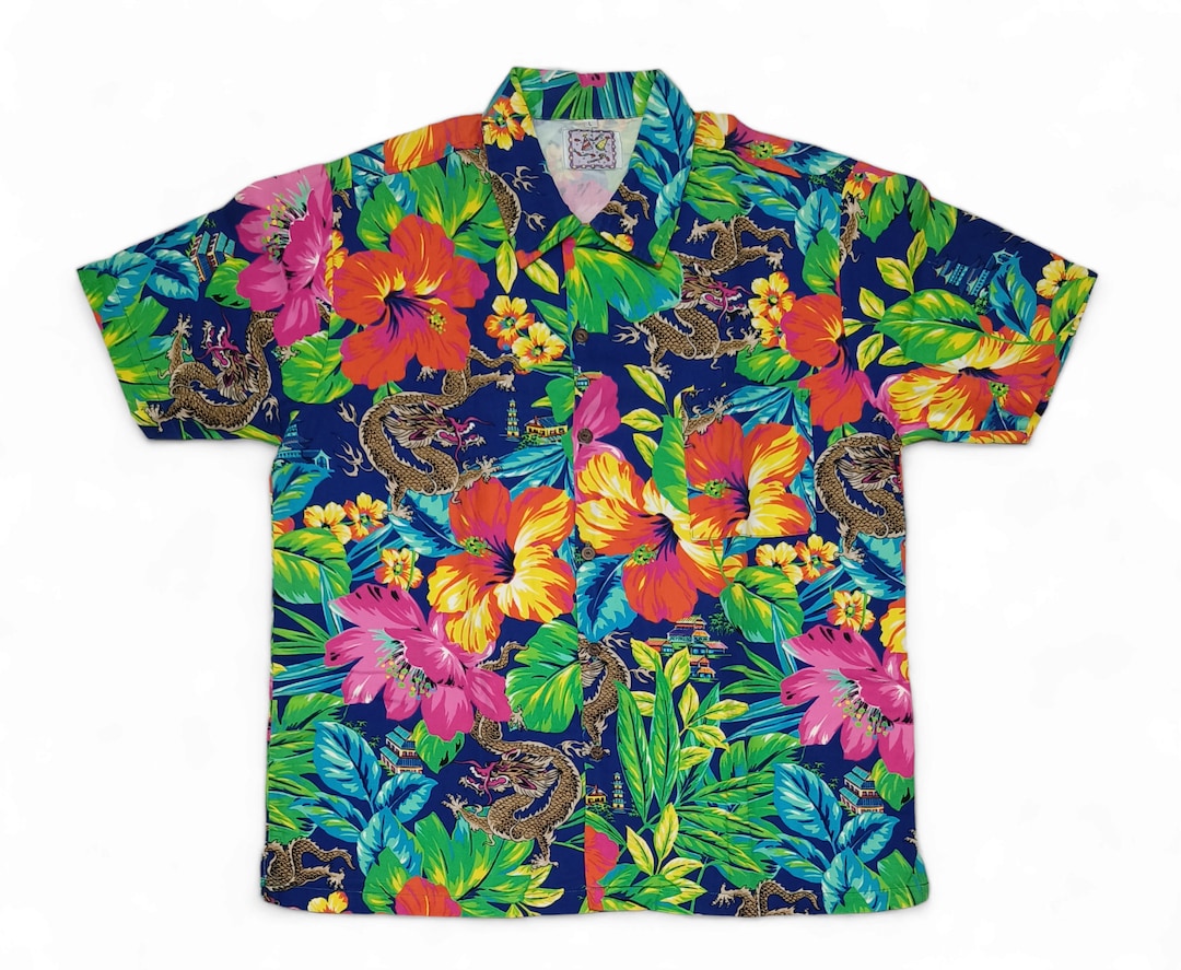 Summer Beach Flowers Hawaii Shirt, Aloha Pattern Hawaii Shirt