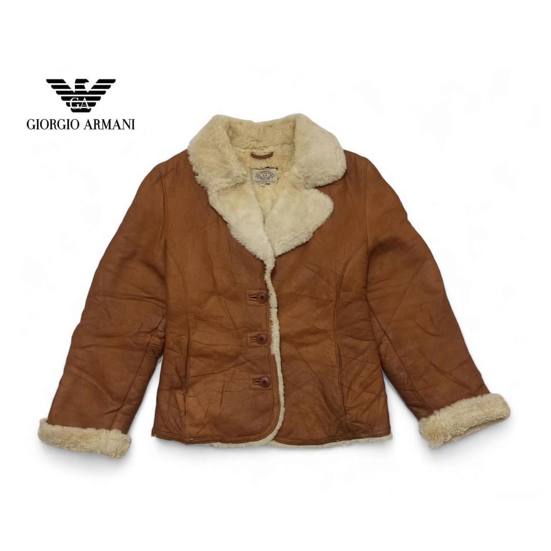 ジャケット・アウター 80s vintage Giorgio Armani Vintage 80s Giorgio Armani Milano Armani Jeans Brown