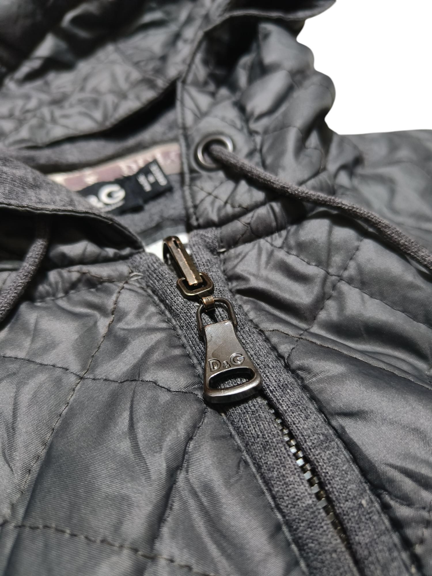 Vintage 1990s Dolce & Gabbana Full Zip Hoodie Jacket (size XL