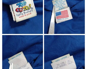 Vintage 90s Guetta Bros Brothers Goofy Denim Jacket: Disney Terry