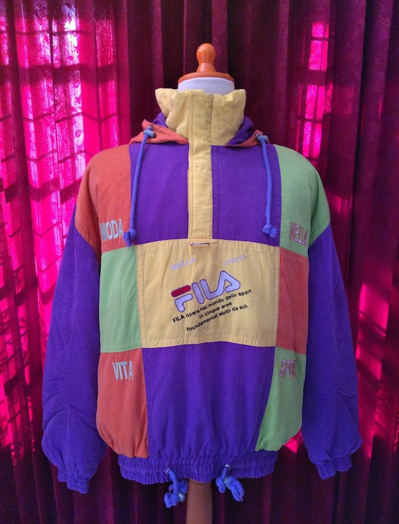 fila jacket purple