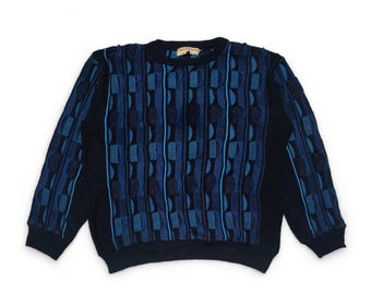 ヴィンテージ - 90年代 Coogi 風ニットセーター - フローレンス 