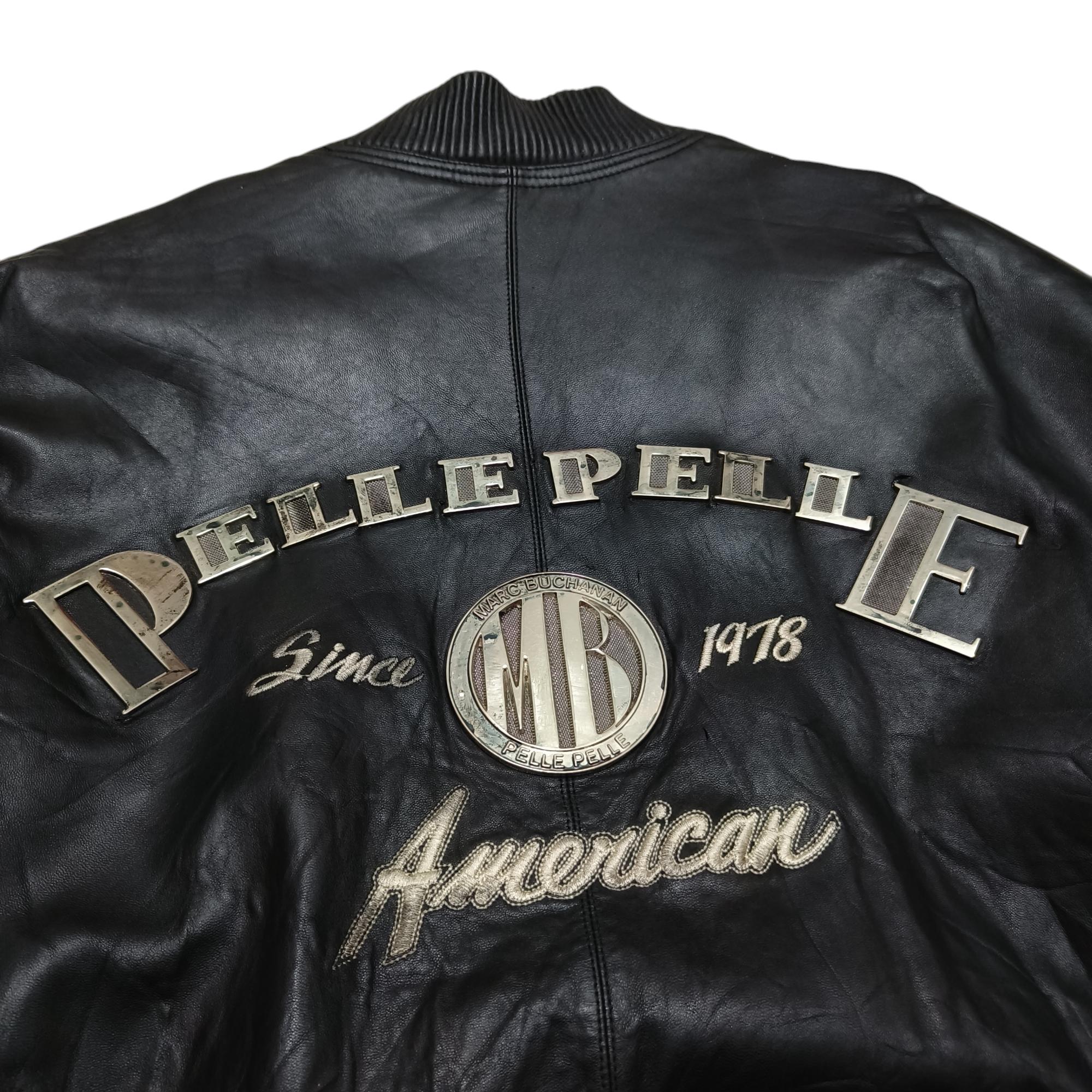 あ*お様 90s pelle pelle leather bomber jack あ*お様 90s pelle pelle leather bomber jack - メルカリ
