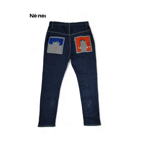 数量限定，爆買い Japanese Label Y2K denim pants 14th addiction
