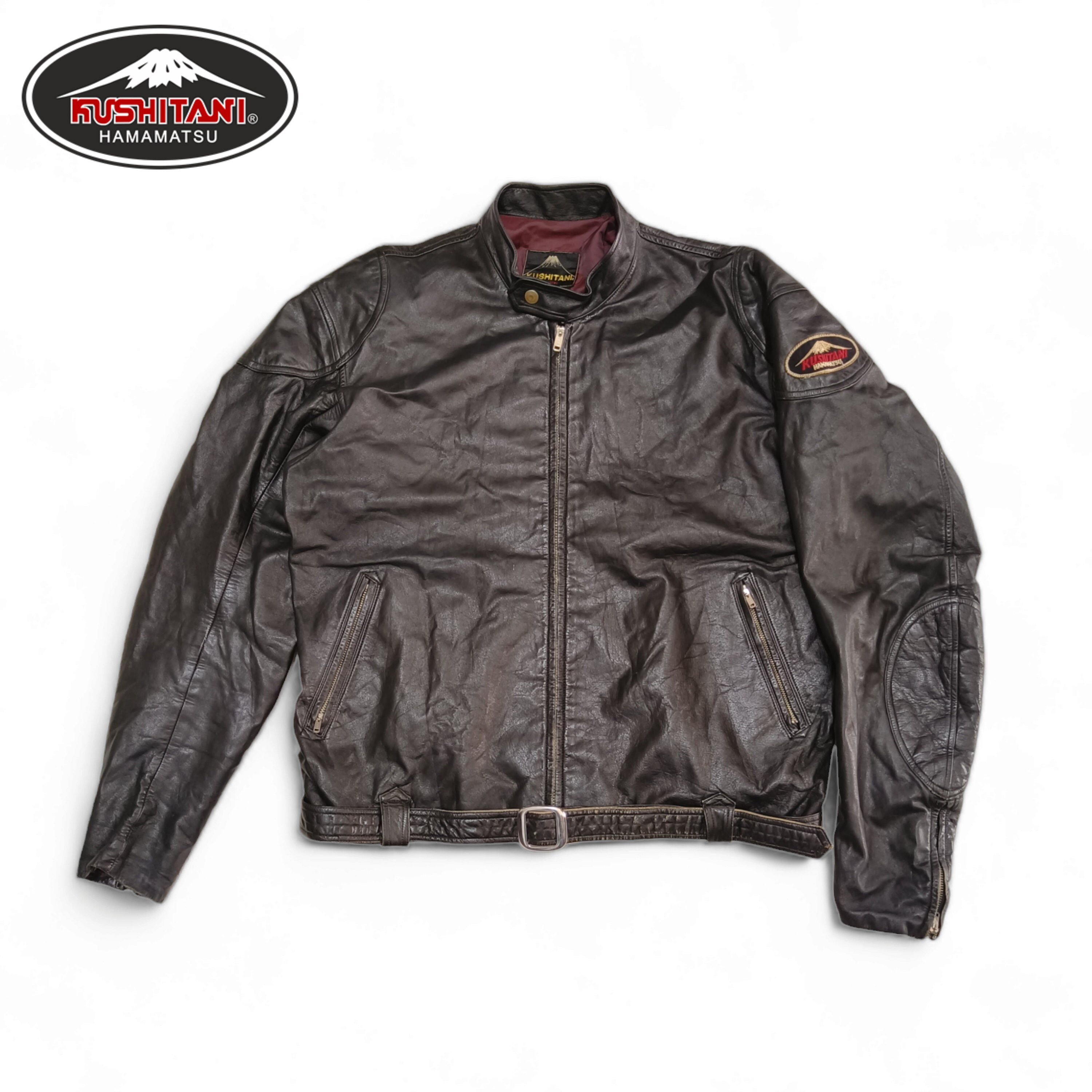 q*2様 KUSHITANI real leather single rider Custom-made Leather jacket｜KUSHITANI JAPAN