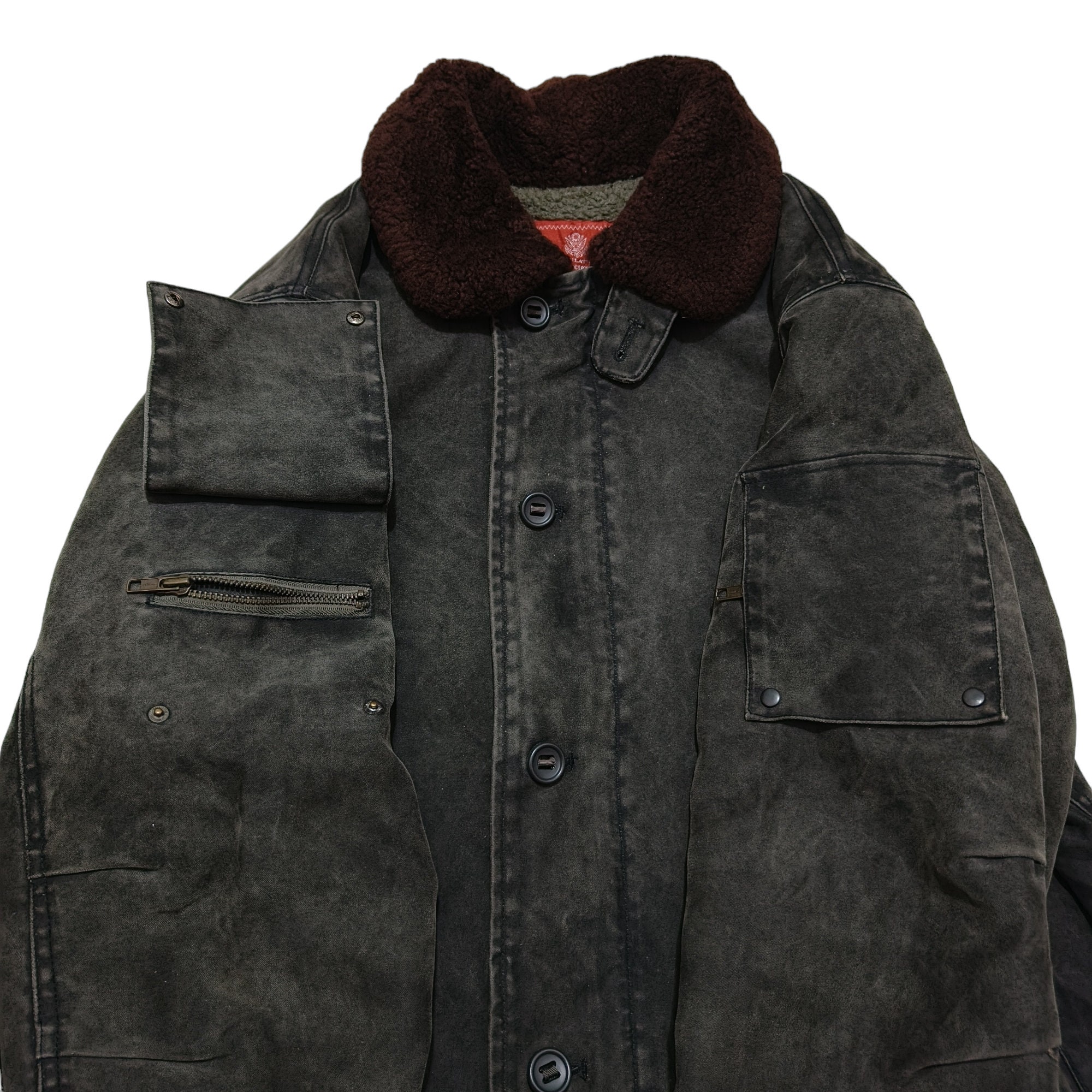 Vintage Avirex Officer's Uniform Military USAAF Distressed Flight