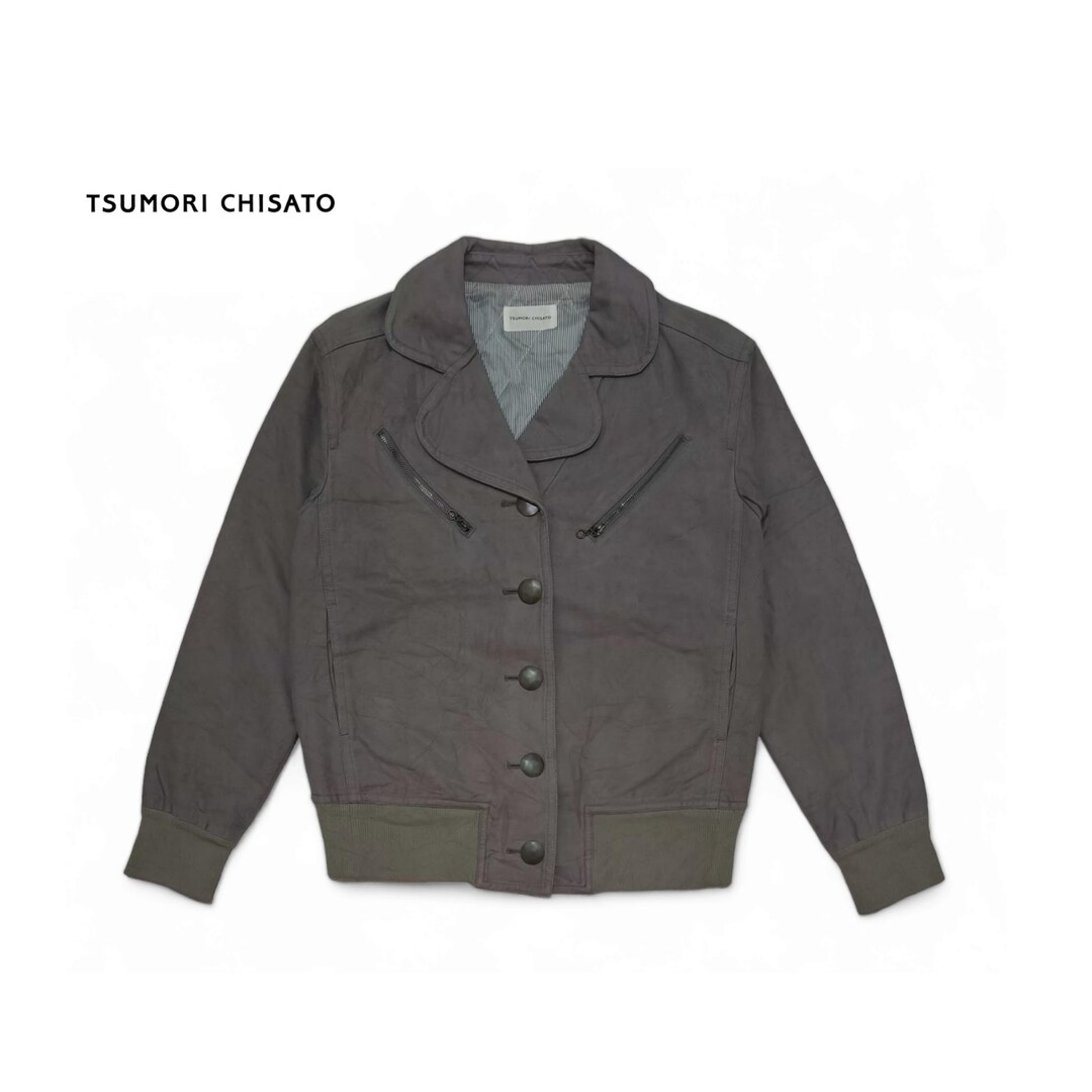 tsumori chisato シェル柄パーカー　y2k vintage Vintage 80s Issey Miyake Chisato Tsumori Design Care Label