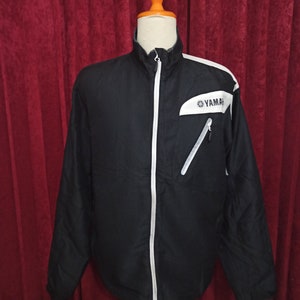 Vintage Yamaha Motorcycle Biker Racing Windbreaker Jacket image 7