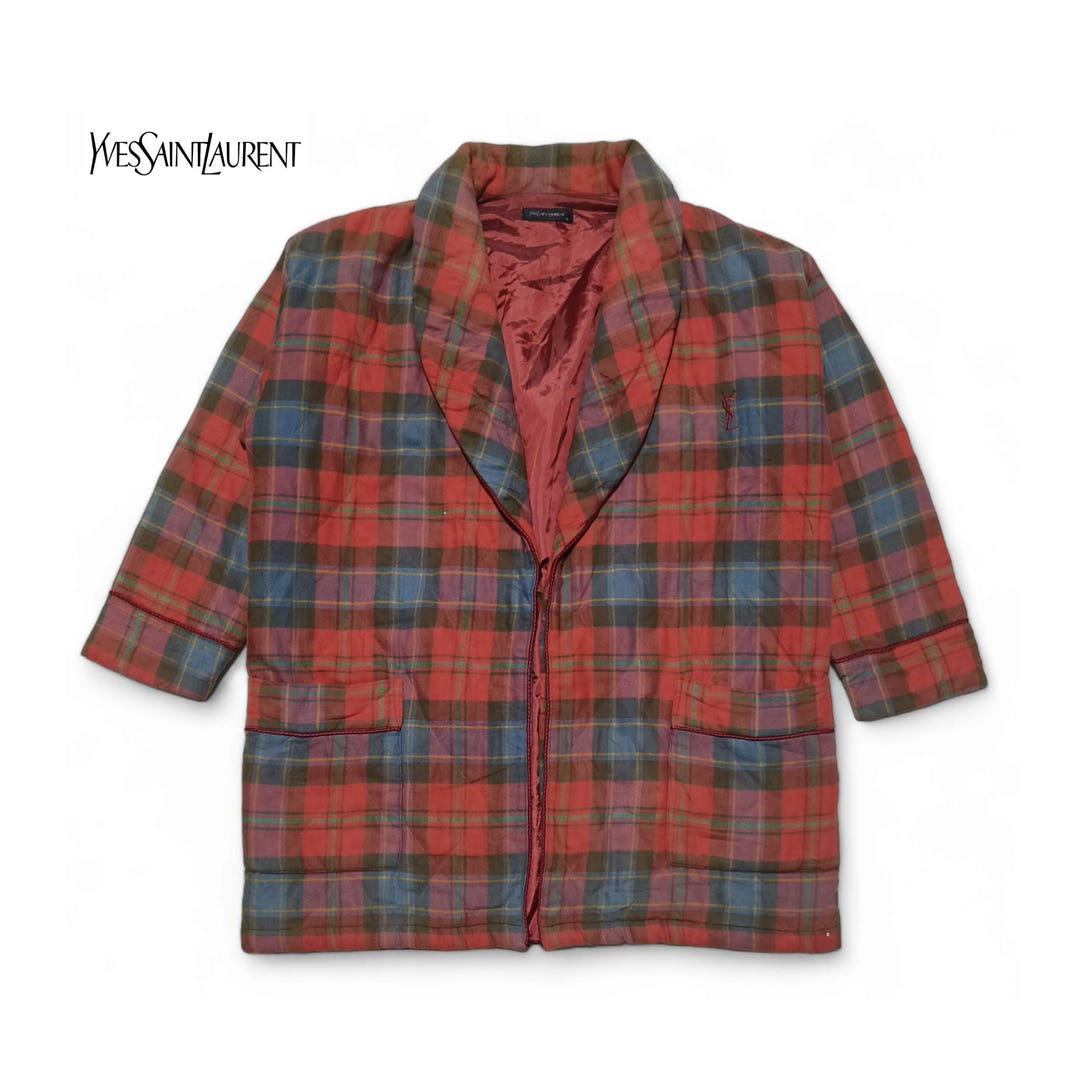ジャケット Saint Laurent SS25 Cotton tunic (817342YZ9AN 2121) Saint Laurent blouson in Satin | Saint Laurent | YSL SK