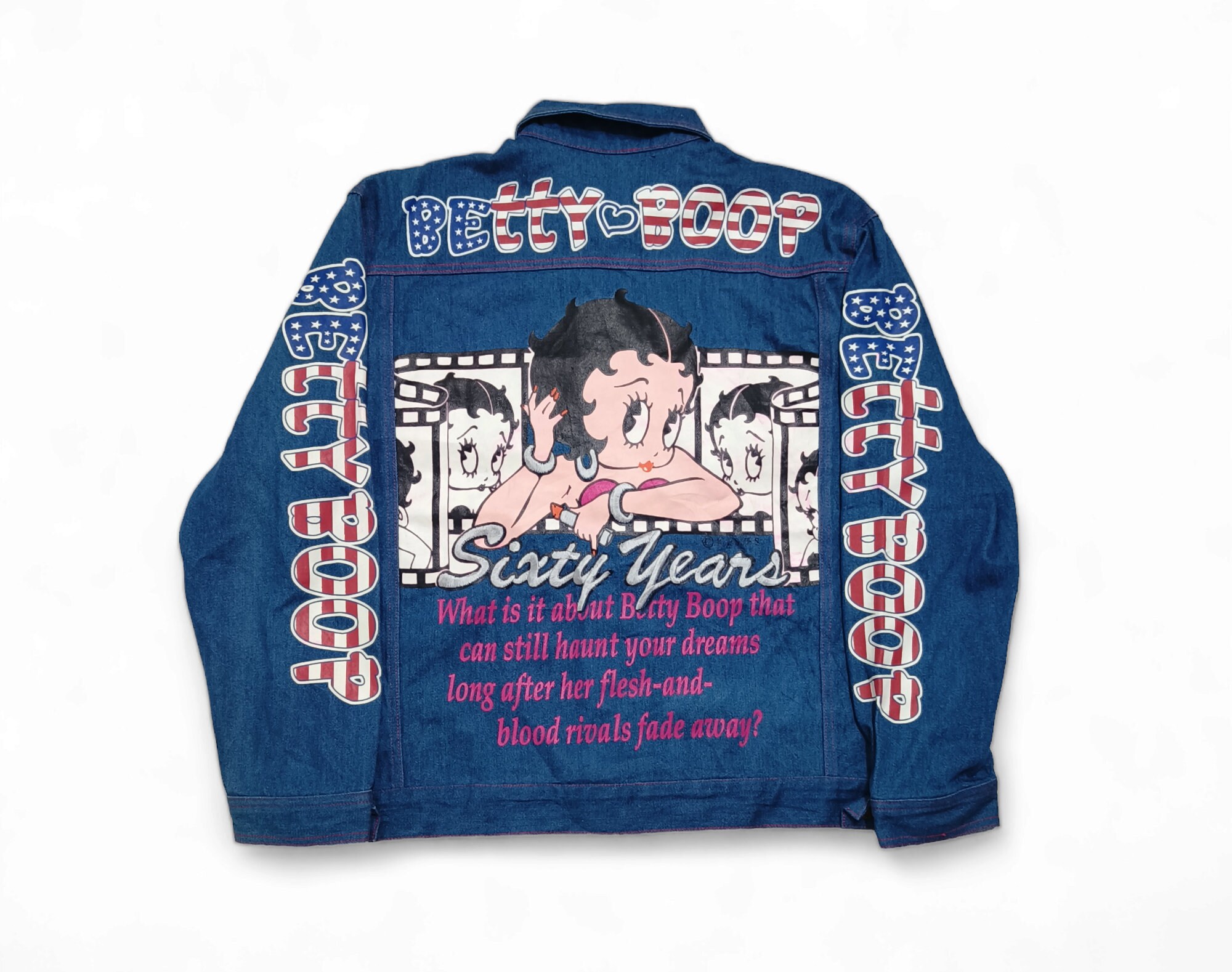 Vintage Bettyboop Jacket - Etsy Vintage Bettyboop Jacket - Etsy