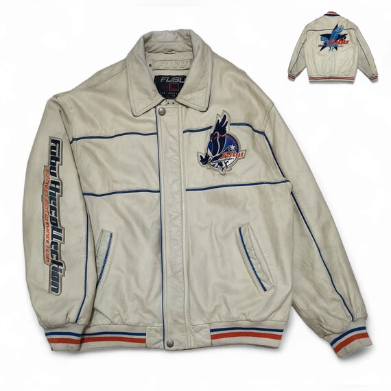 Collectors Very Rare Vintage 90s Fubu the Collection Embroidered 