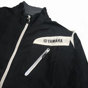 Vintage Yamaha Motorcycle Biker Racing Windbreaker Jacket image 4