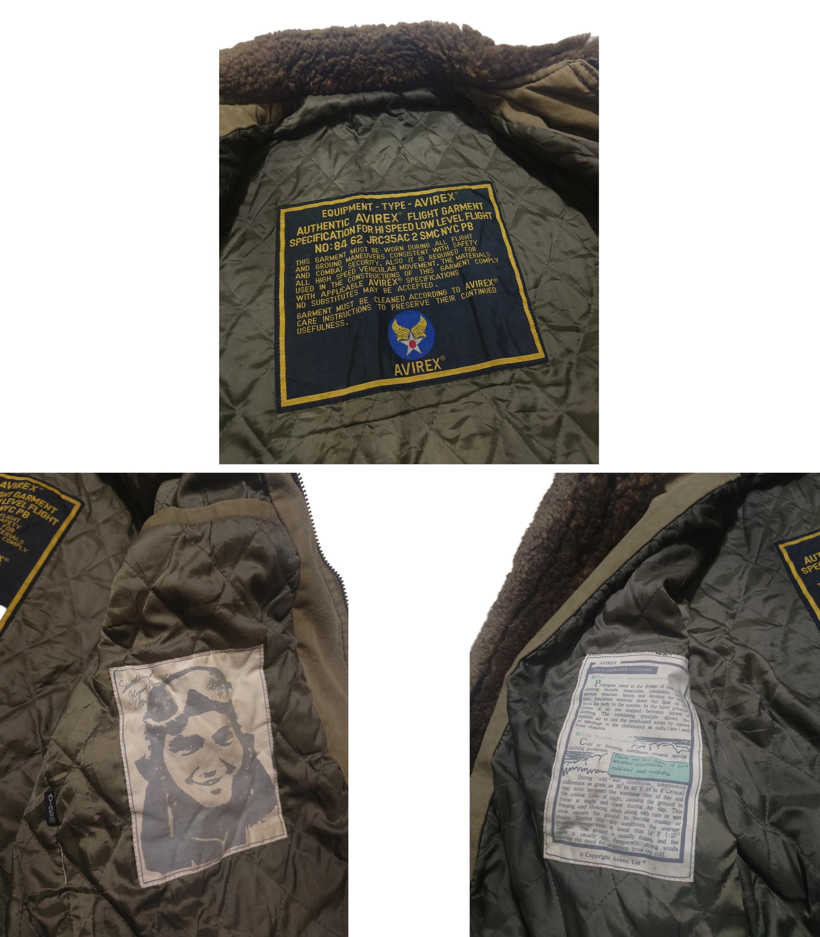 Vintage - 80s AVIREX LTD USAAF Flight Bomber Jacket: Distressed