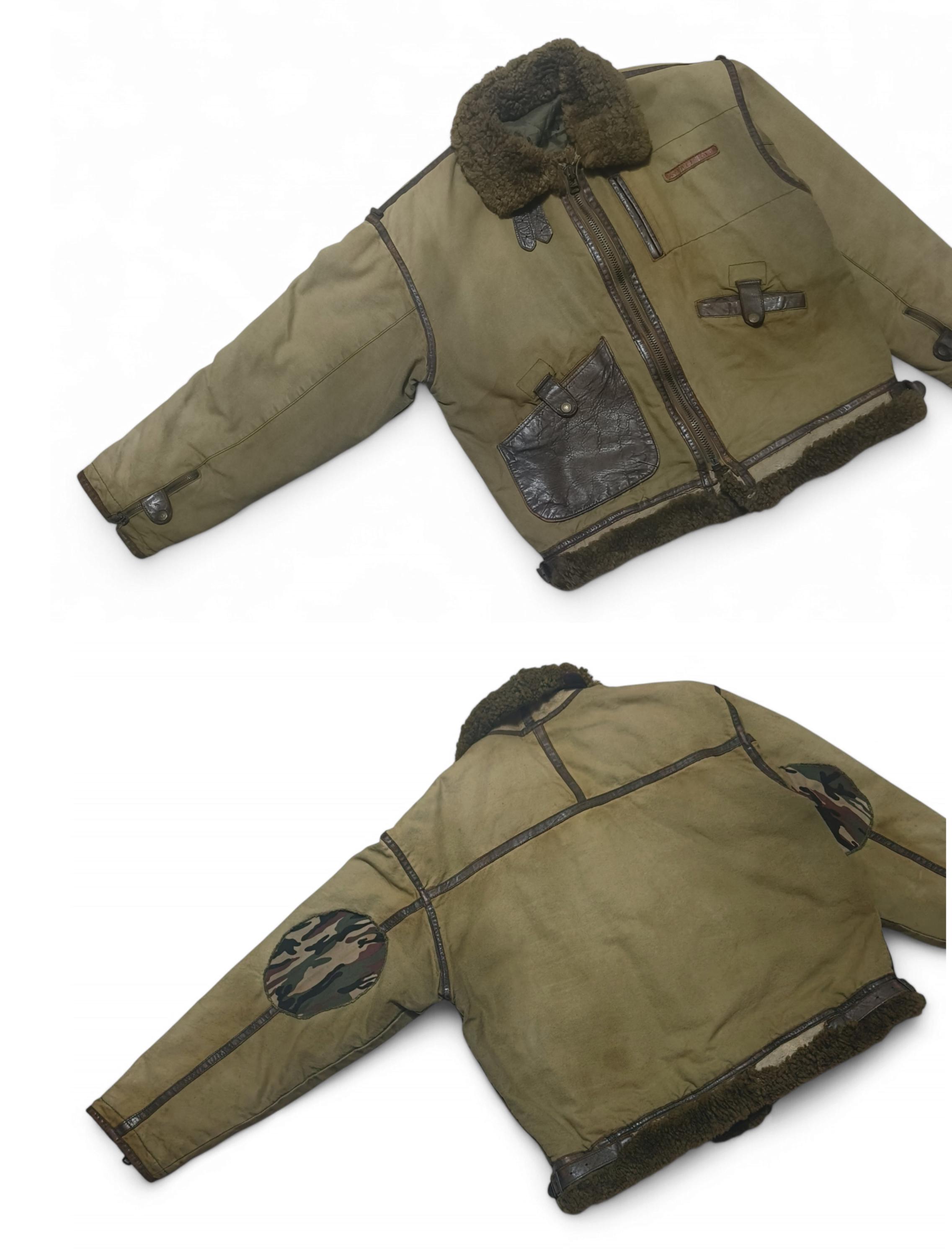 Vintage - 80s AVIREX LTD USAAF Flight Bomber Jacket: Distressed