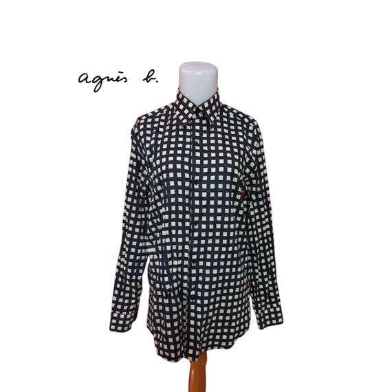 Vintage Y2K Agnes B Homme Paris Long Sleeve Shirt - Etsy