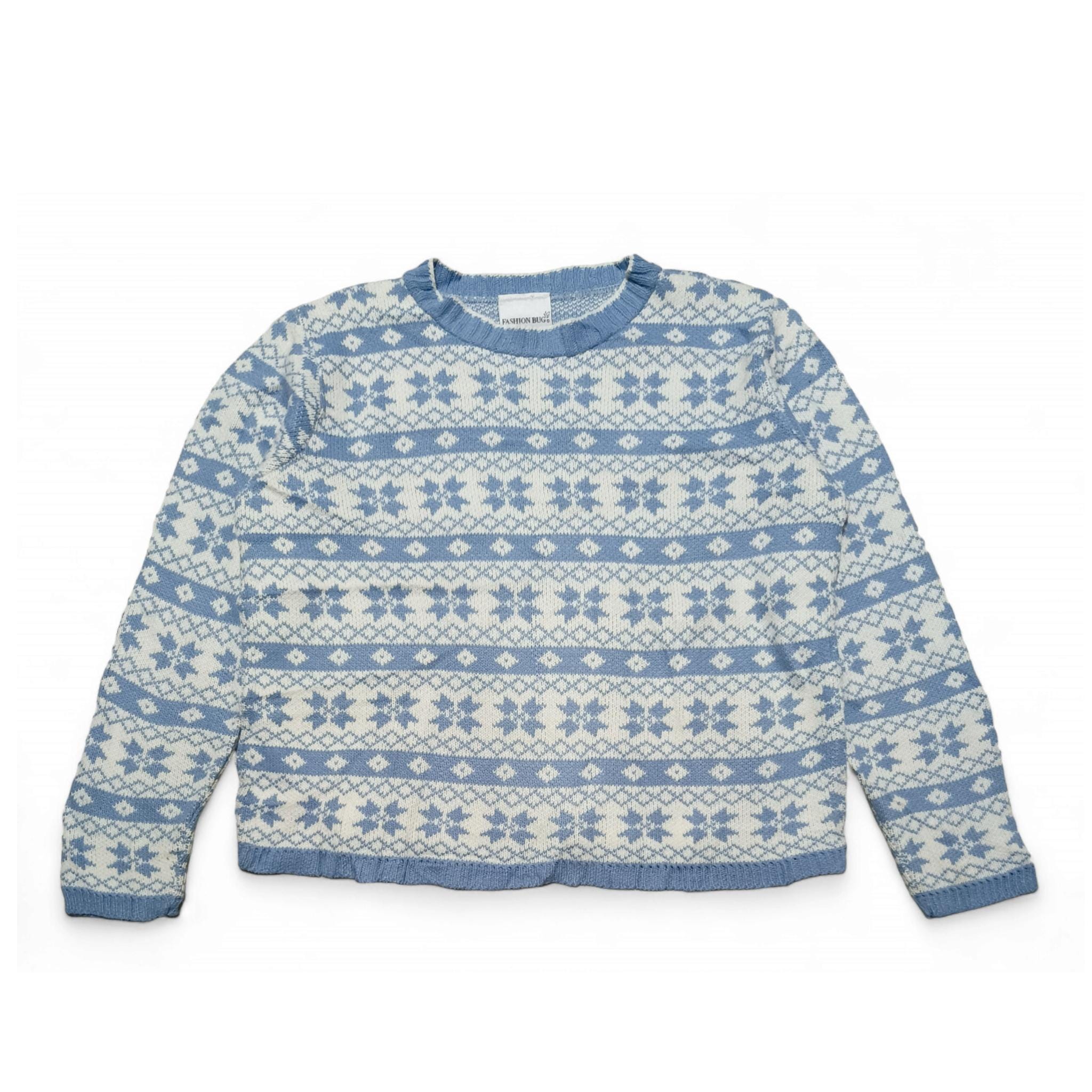 Vintage 90s FASHION BUG Women's Aztec Navajo Ethnic Abstract