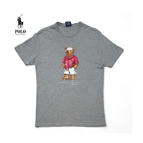 Vintage 90s Polo Bear by Ralph Lauren T-shirt / Size S - Etsy