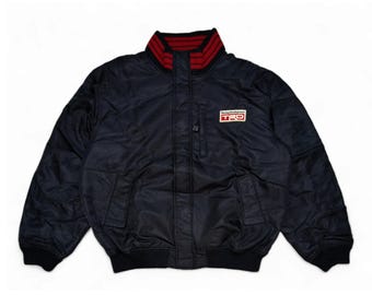 Vintage Touao TRD Old Retro Lable Racing Dicke Jacke, selten, JDM, Supra, Skyline, 240sx, Nismo, Japan, AE86, Drift, S13, RX7,Rotary, Auto