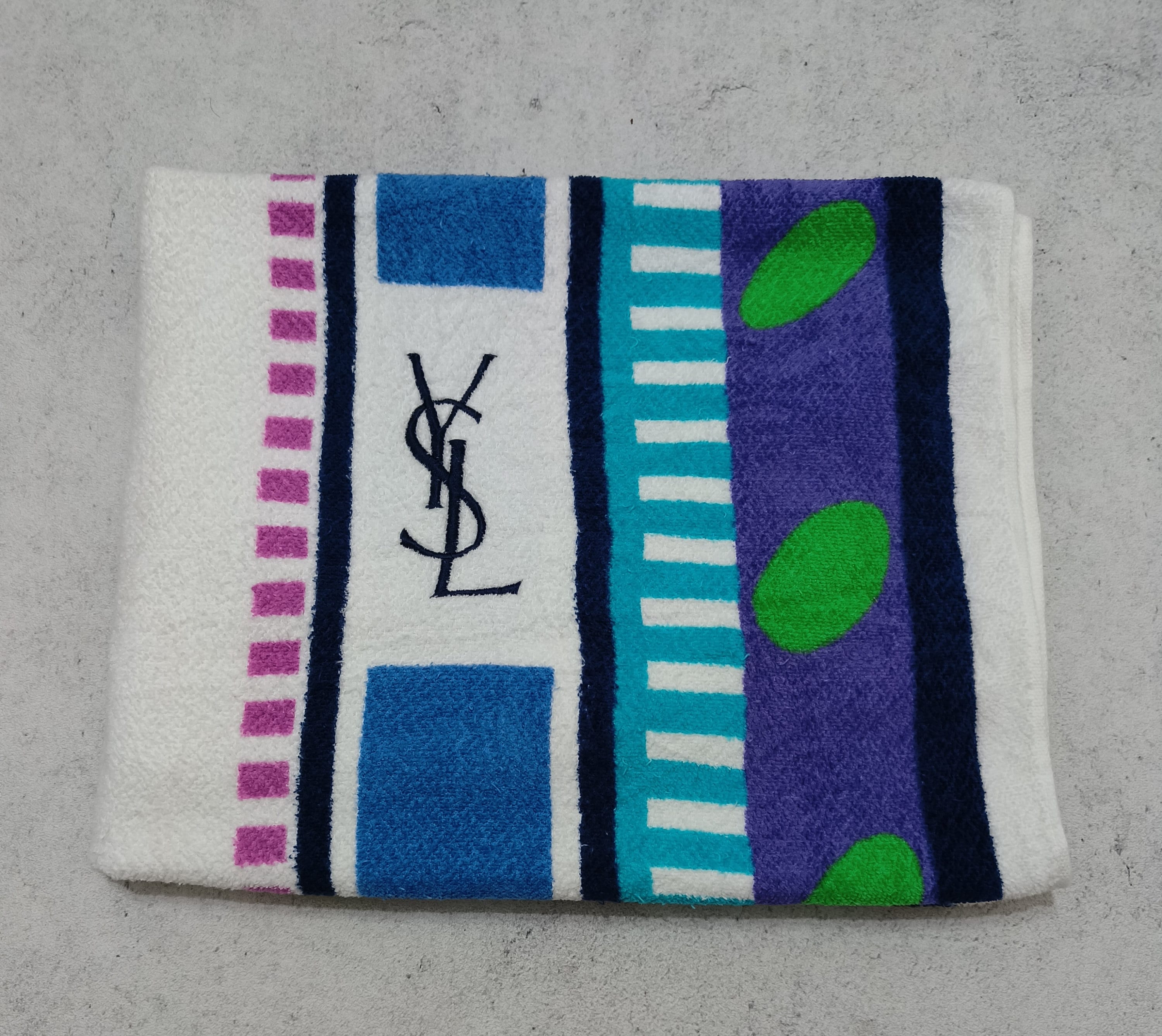 Buy Vintage YSL Yves Saint Laurent Towel 141cmx73cm Online in